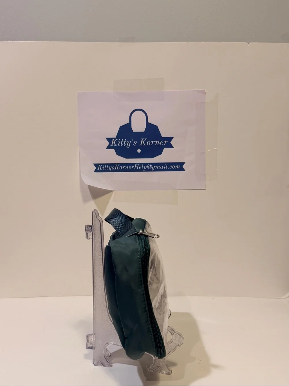 NWT Sinaliy Green Travel/Laptop Backpack with Travel Pouch